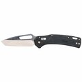 Klein Tools KTO Resurgence Knife, Tanto Blade, Black Handle OGK001BKT